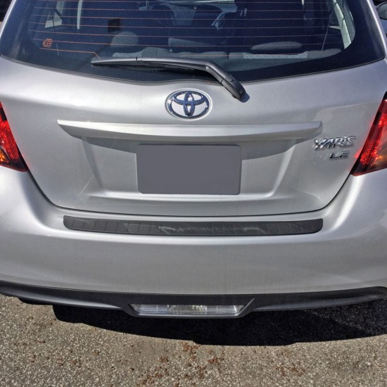 Toyota Yaris 5 Door Hatchback Rear Bumper Protector 2012 2015 RBP 003